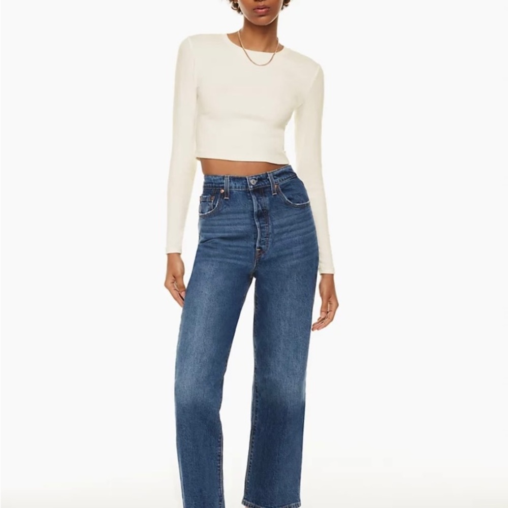 NWT Levis Ribcage Staight Ankle..